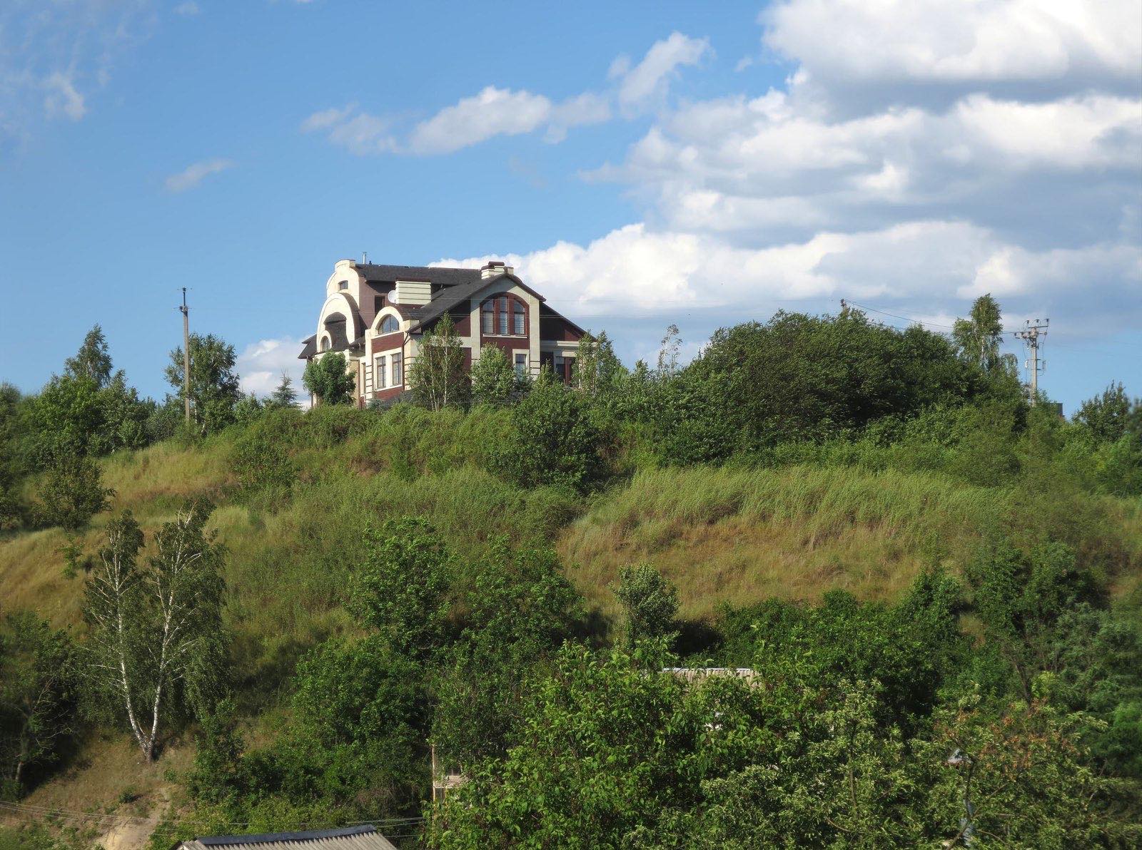 Забудова Замкової гори в Лісниках